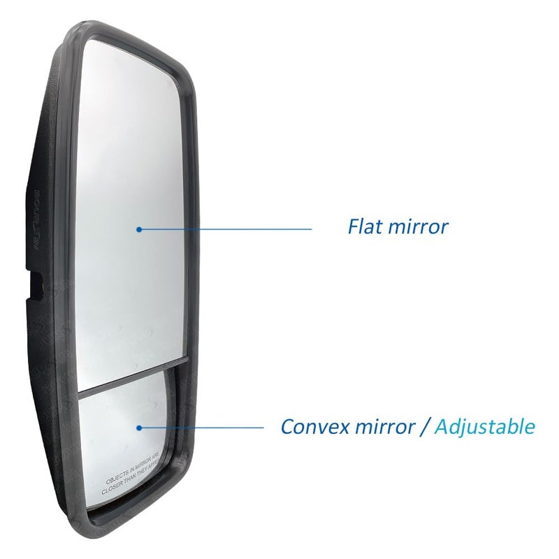 Boursin Side Door Mirror For Isuzu NPR Truck 2008-2025 Diesel Gas RH (No-heated) - Image 4